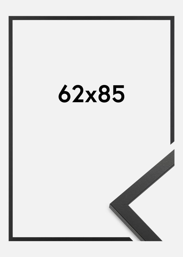 Moldura Trendy Vidro acrílico Preto 62x85 cm