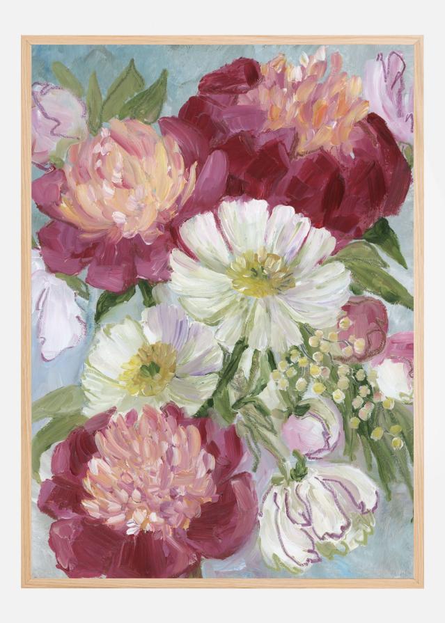 Eleanora painterly florals Póster
