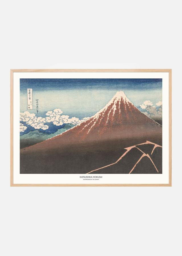 Shower Below Summit Póster