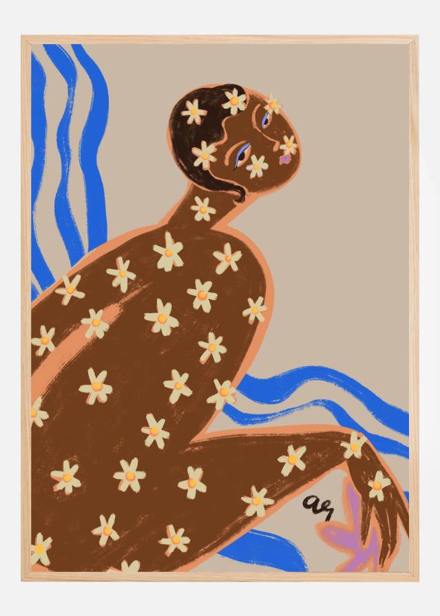 Blooming Daisy Póster