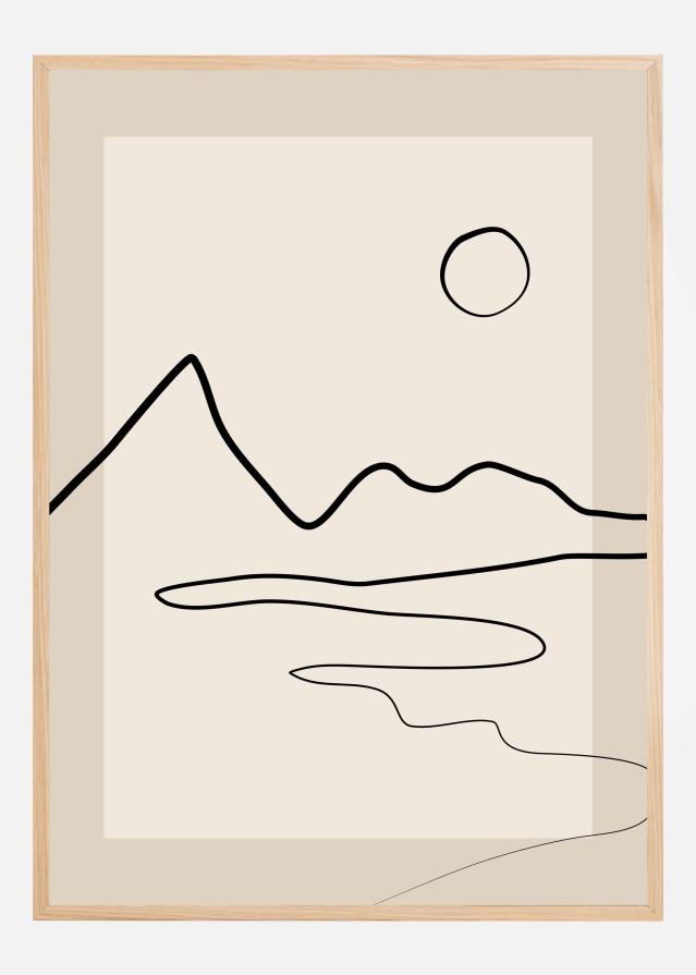 3x4 Aspectratiolineart2 Póster