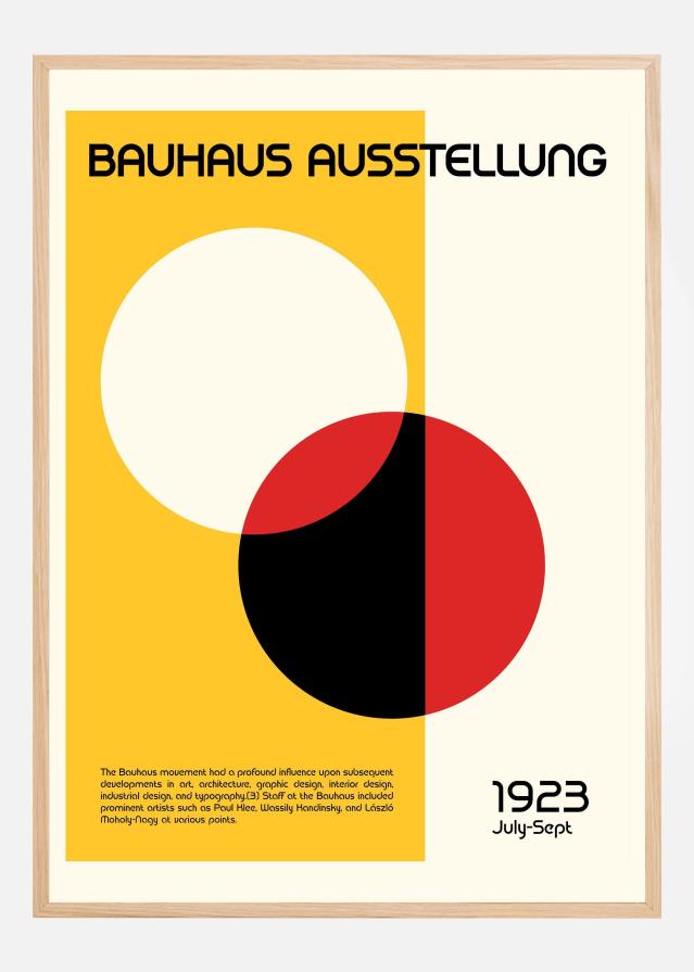 Bauhaus Ausstellung Póster