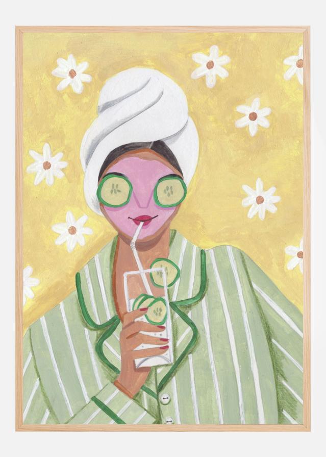 Woman Relax Time Póster