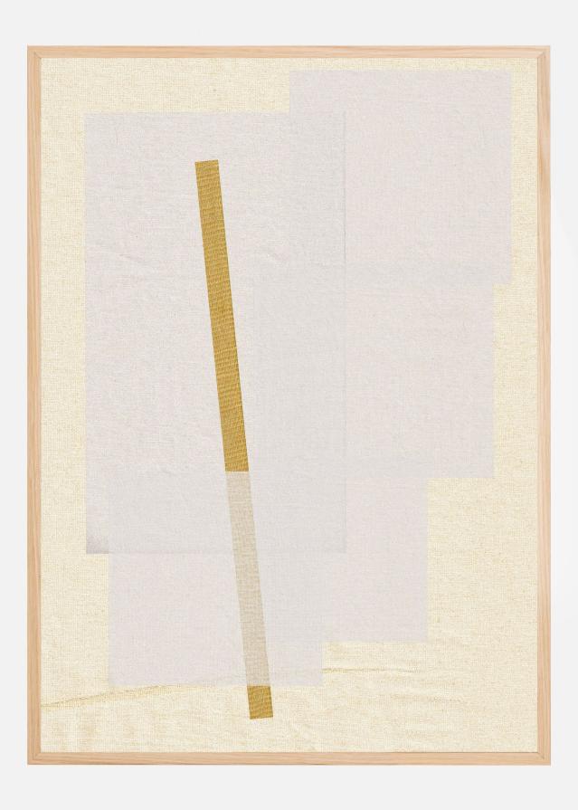 Fabric Pattern Collage No.3 Póster