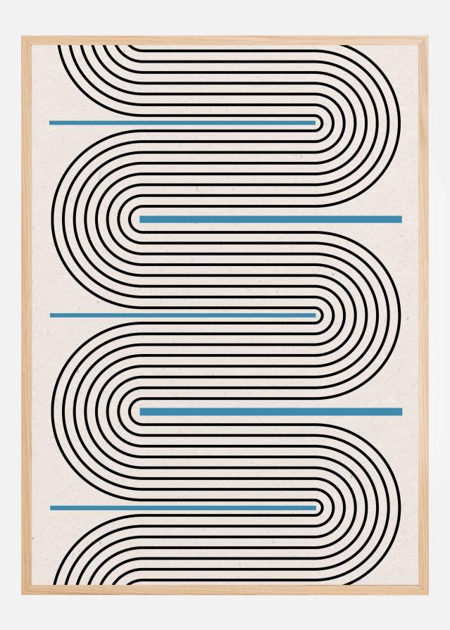 Modern Contemporary Balance No.4 Póster