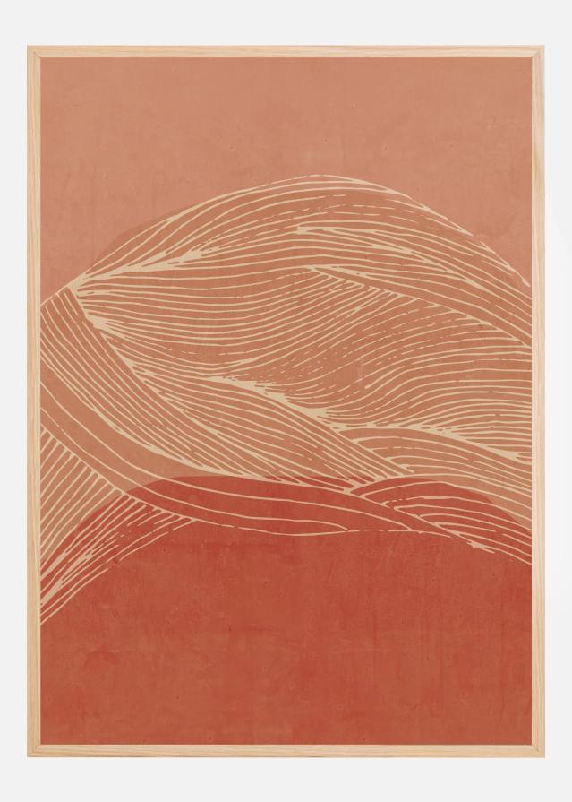 Abstract From the road Póster