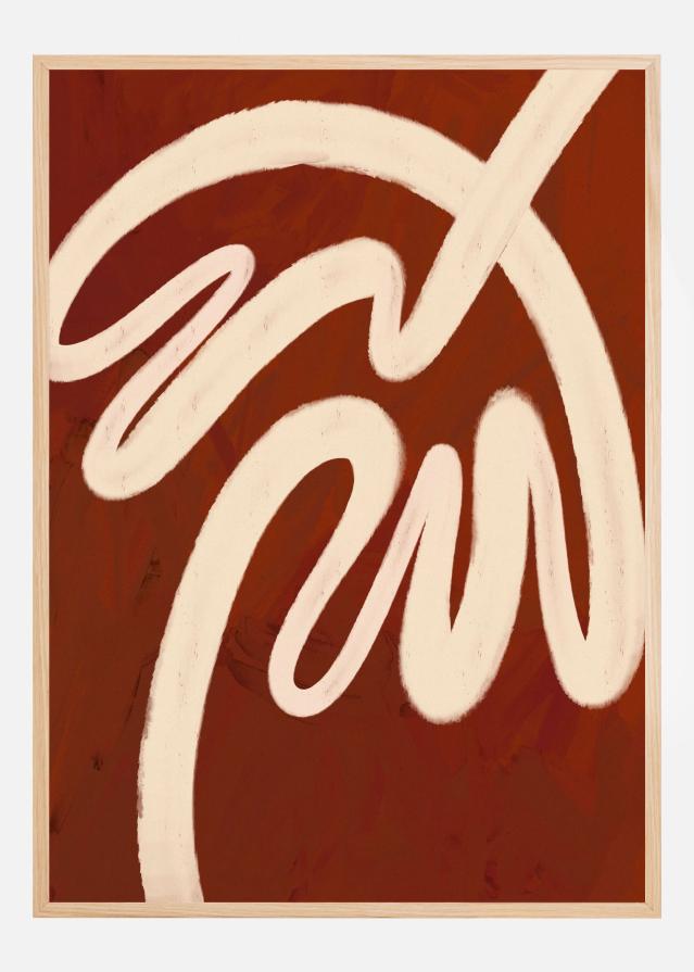 Simple Palm Tree Póster