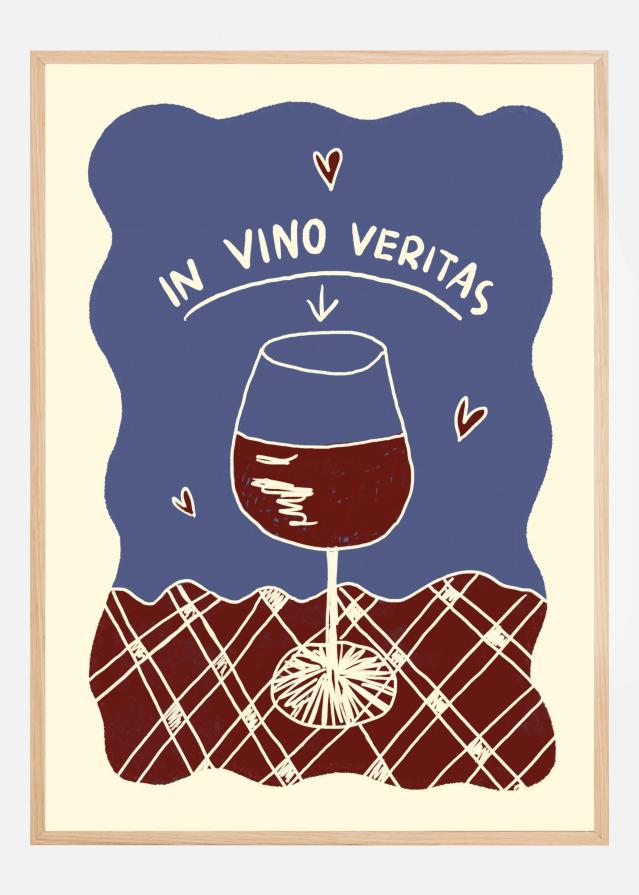 Invinoveritas Up Póster