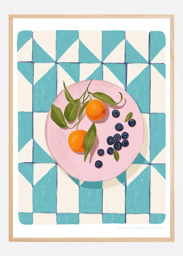 Pandc Citrus and Berries Póster