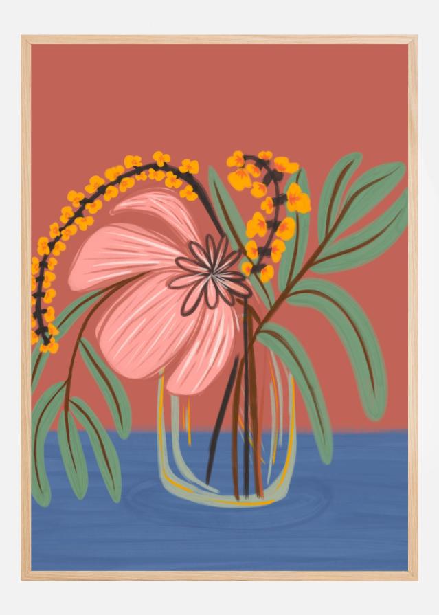 Earthen Blossom Póster