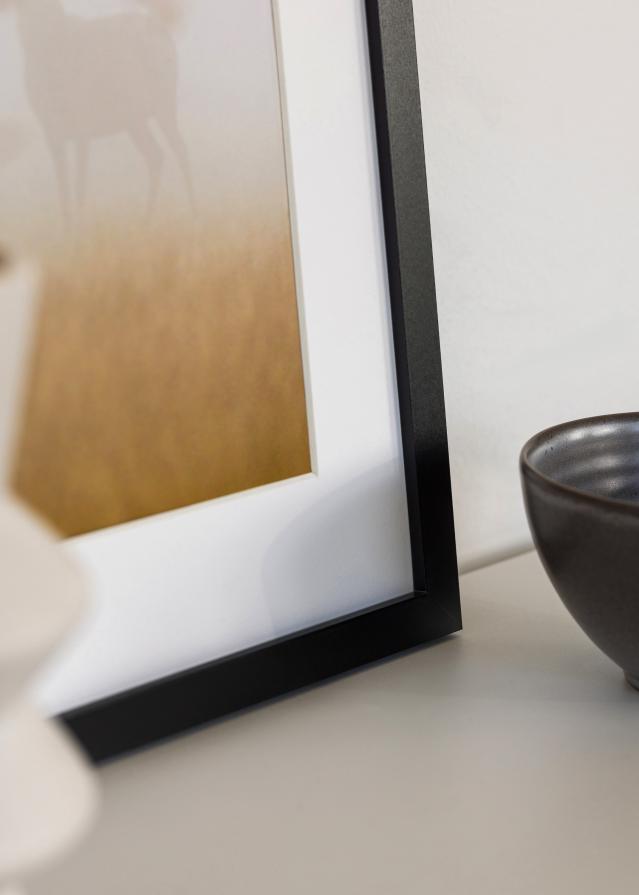 Moldura Selection Vidro acrílico Preto 57x80 cm