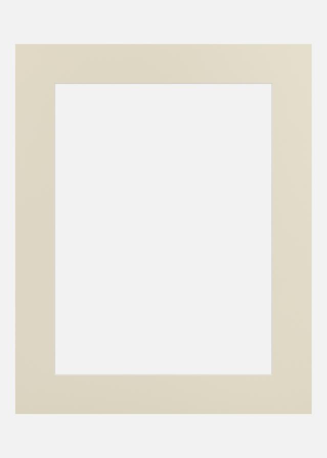 Passe-partout Half & Half (Bordo interior branco) 30x40 cm (20x28,7 - A4)