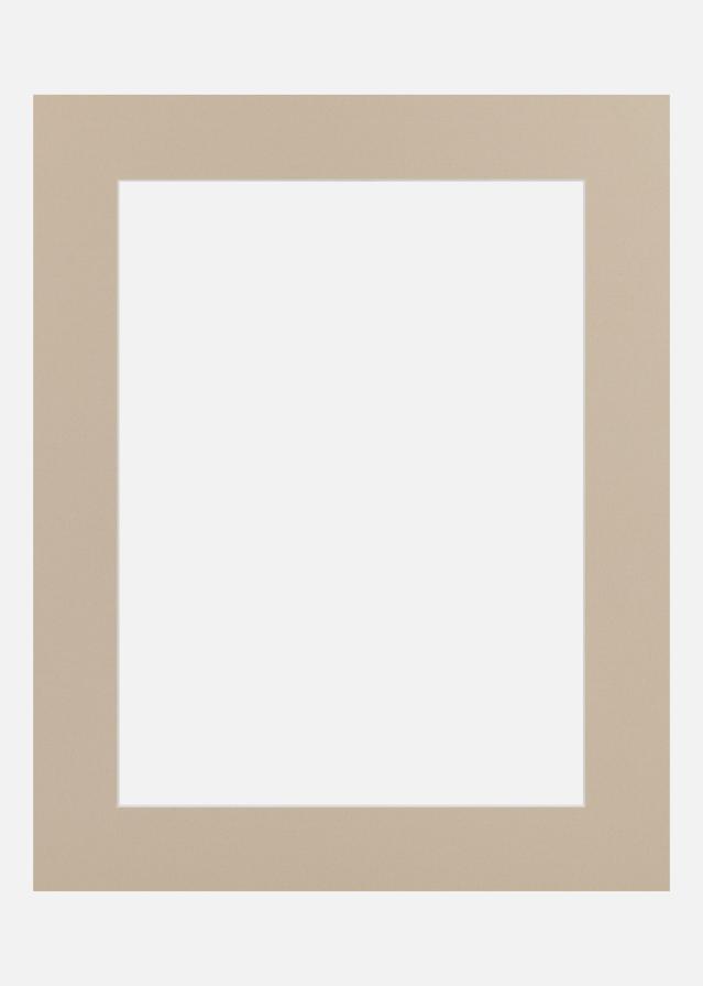 Passe-partout Fossil (Bordo interior branco) 15x20 cm (9x14)