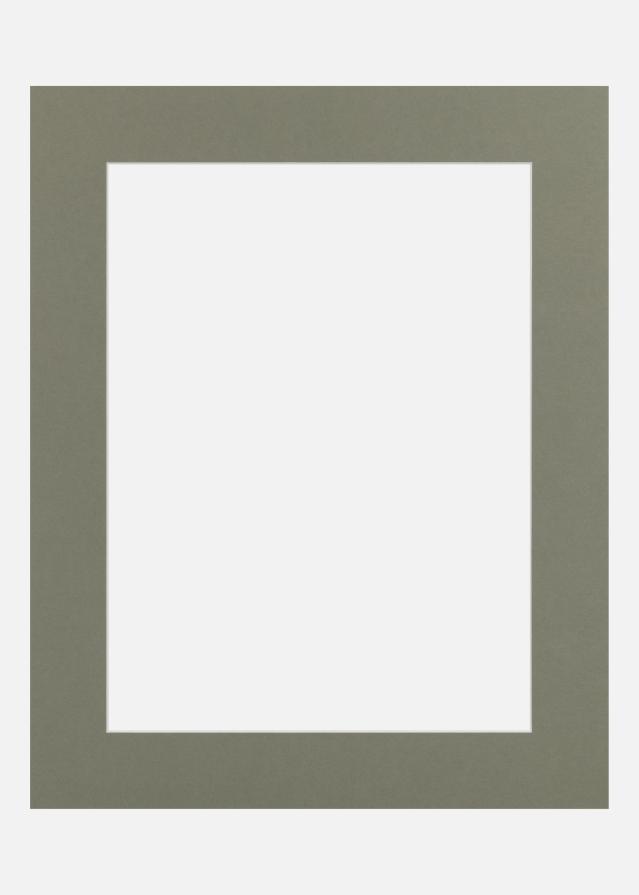 Passe-partout Wise Green (Bordo interior branco) 40x40 cm (29x29)