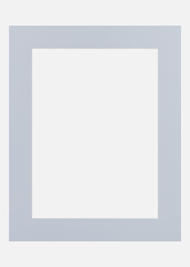 Passe-partout Blue Satin (Bordo interior branco) A4 21x29,7 cm (14x19)