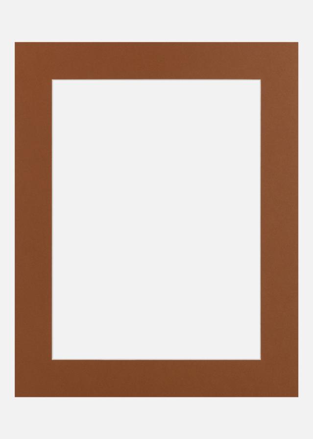 Passe-partout Catcher's Mitt (Bordo interior branco) 50x50 cm (39x39)