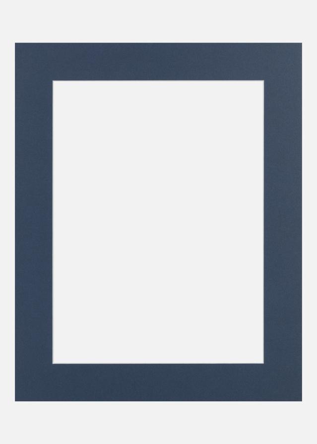 Passe-partout Blue Moon (Bordo interior branco) 50x70 cm (41x58,4 - A2)