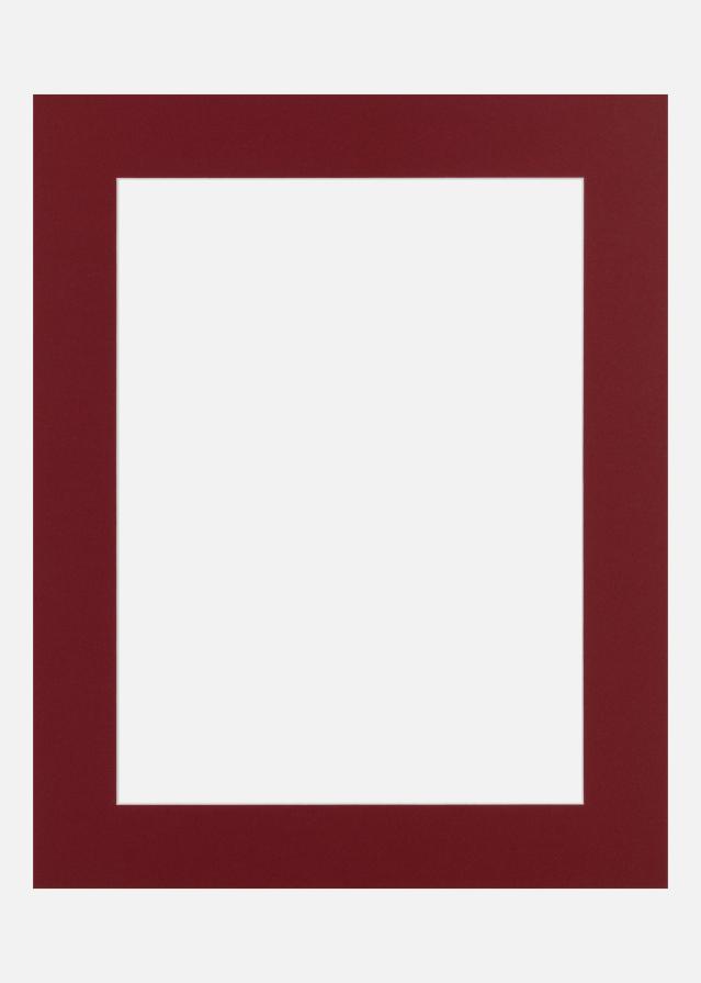 Passe-partout Cabernet (Bordo interior branco) A3 29,7x42 cm (19x29)