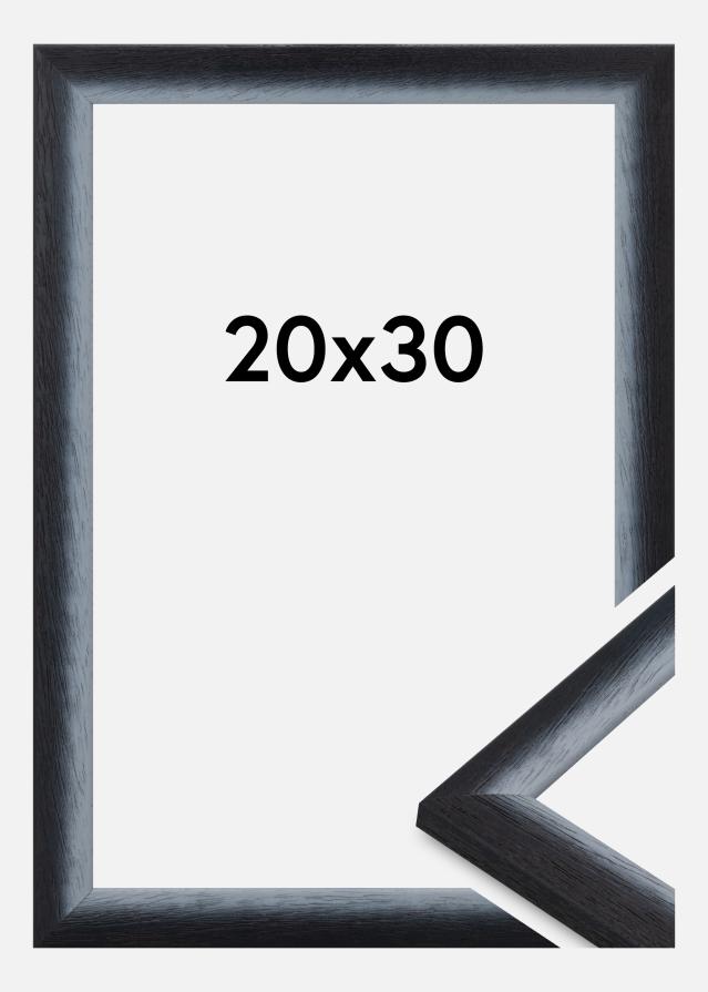 Moldura Cornwall Vidro acrílico Preto 20x30 cm