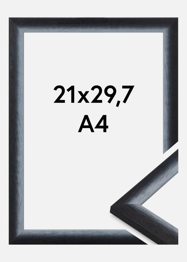 Moldura Cornwall Vidro acrílico Preto 21x29,7 cm (A4)