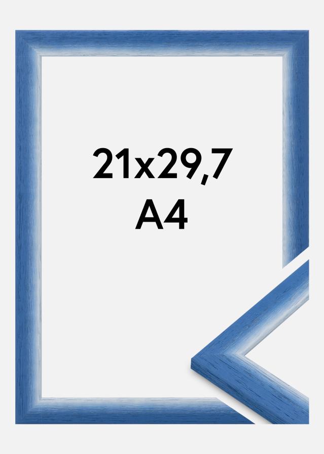 Moldura Cornwall Vidro acrílico Azul 21x29,7 cm (A4)