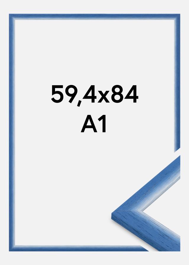 Moldura Cornwall Vidro acrílico Azul 59,4x84,1 cm (A1)