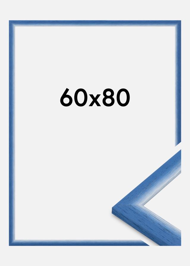 Moldura Cornwall Vidro acrílico Azul 60x80 cm