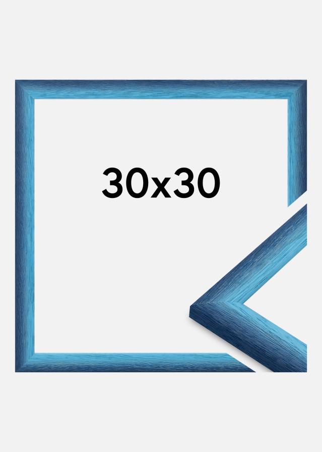 Moldura Cornwall Vidro acrílico Azul-escuro 30x30 cm