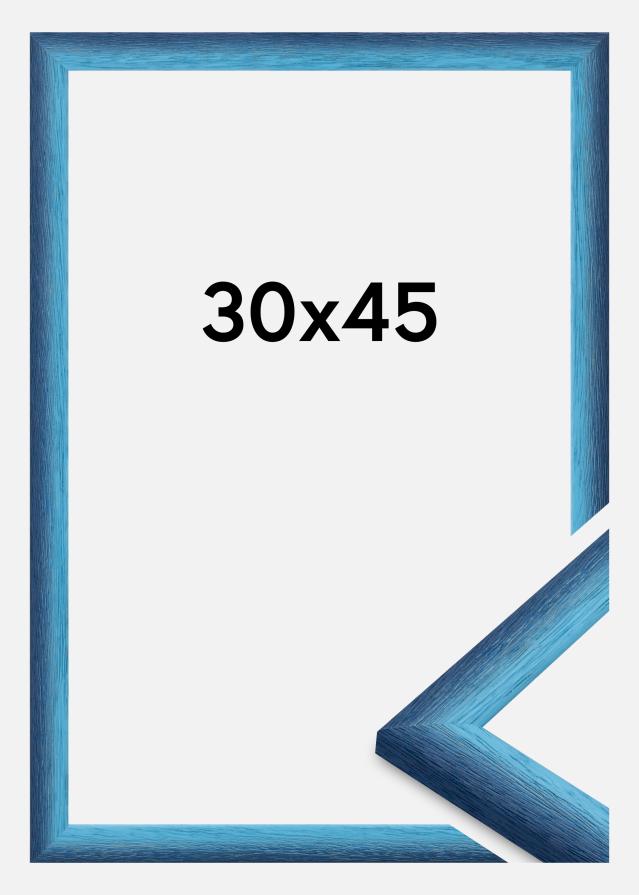 Moldura Cornwall Vidro acrílico Azul-escuro 30x45 cm