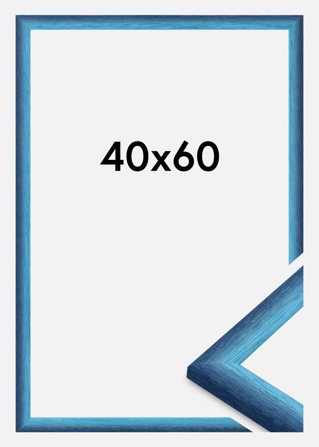 Moldura Cornwall Vidro acrílico Azul-escuro 40x60 cm