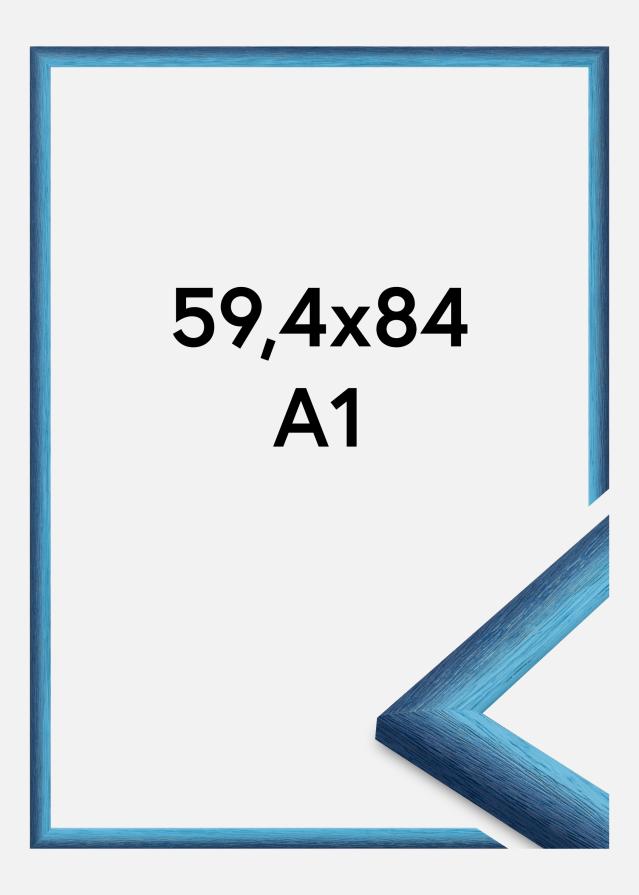 Moldura Cornwall Vidro acrílico Azul-escuro 59,4x84,1 cm (A1)