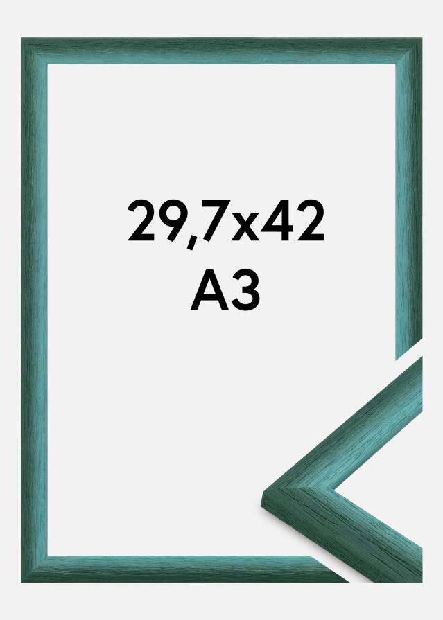 Moldura Cornwall Vidro acrílico Verde escuro 29,7x42 cm (A3)