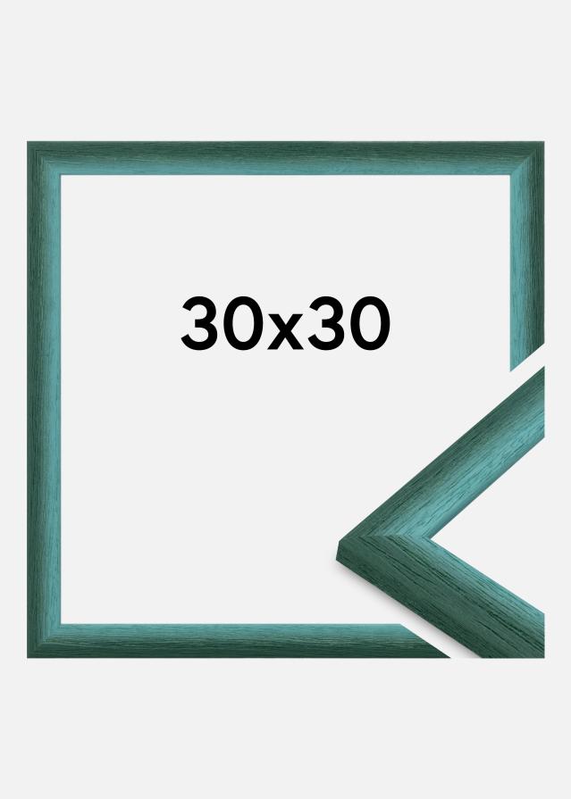 Moldura Cornwall Vidro acrílico Verde escuro 30x30 cm