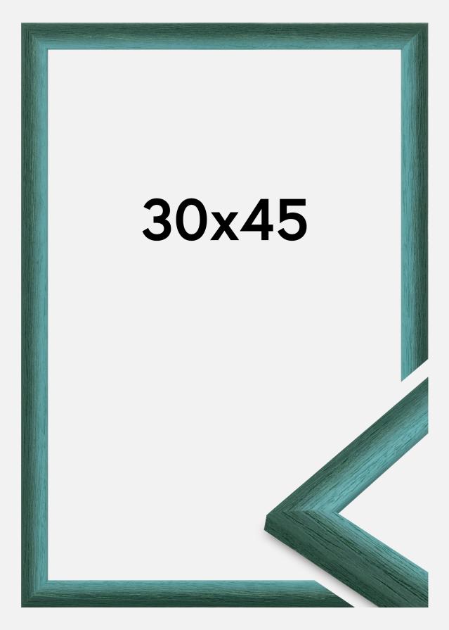 Moldura Cornwall Vidro acrílico Verde escuro 30x45 cm