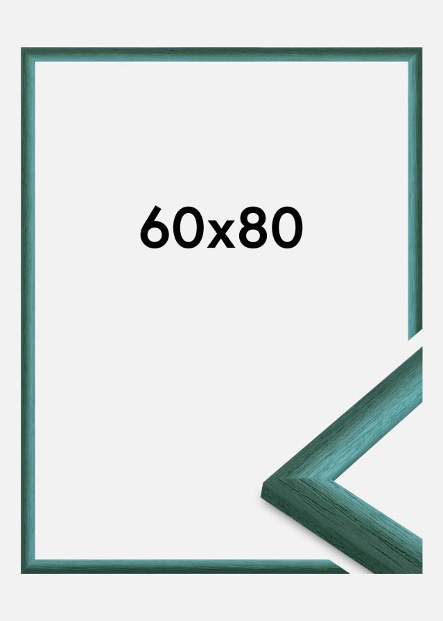 Moldura Cornwall Vidro acrílico Verde escuro 60x80 cm