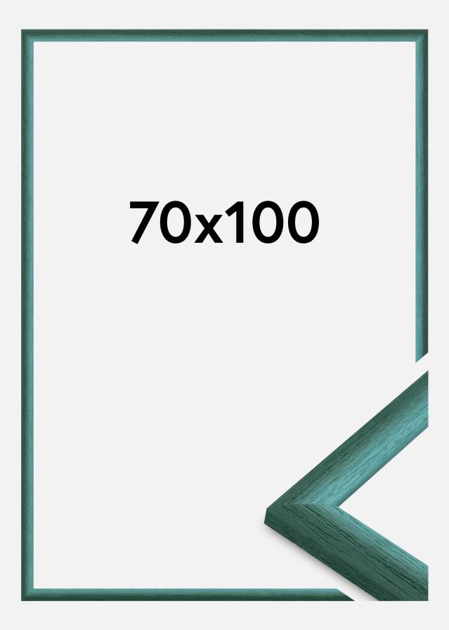 Moldura Cornwall Vidro acrílico Verde escuro 70x100 cm