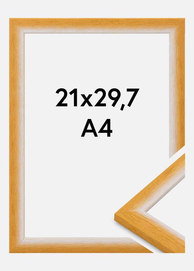 Moldura Cornwall Vidro acrílico Ouro 21x29,7 cm (A4)