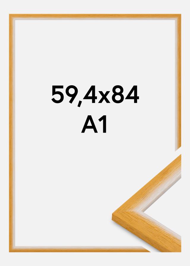 Moldura Cornwall Vidro acrílico Ouro 59,4x84,1 cm (A1)