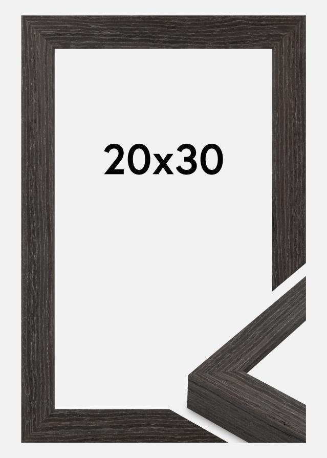 Moldura Cotswold Vidro acrílico Cinzento 20x30 cm