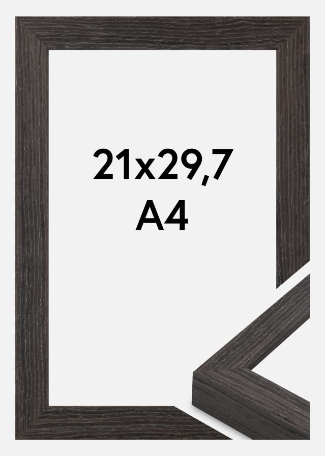 Moldura Cotswold Vidro acrílico Cinzento 21x29,7 cm (A4)