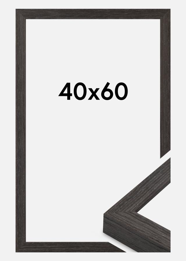 Moldura Cotswold Vidro acrílico Cinzento 40x60 cm