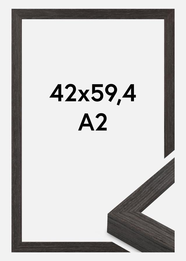 Moldura Cotswold Vidro acrílico Cinzento 42x59,4 cm (A2)