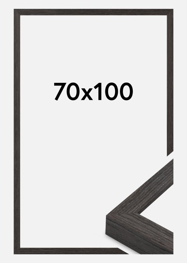 Moldura Cotswold Vidro acrílico Cinzento 70x100 cm
