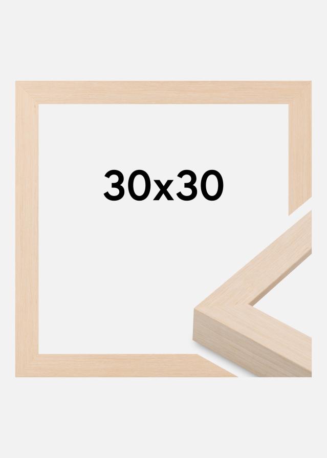 Moldura Cotswold Vidro acrílico Marfim 30x30 cm