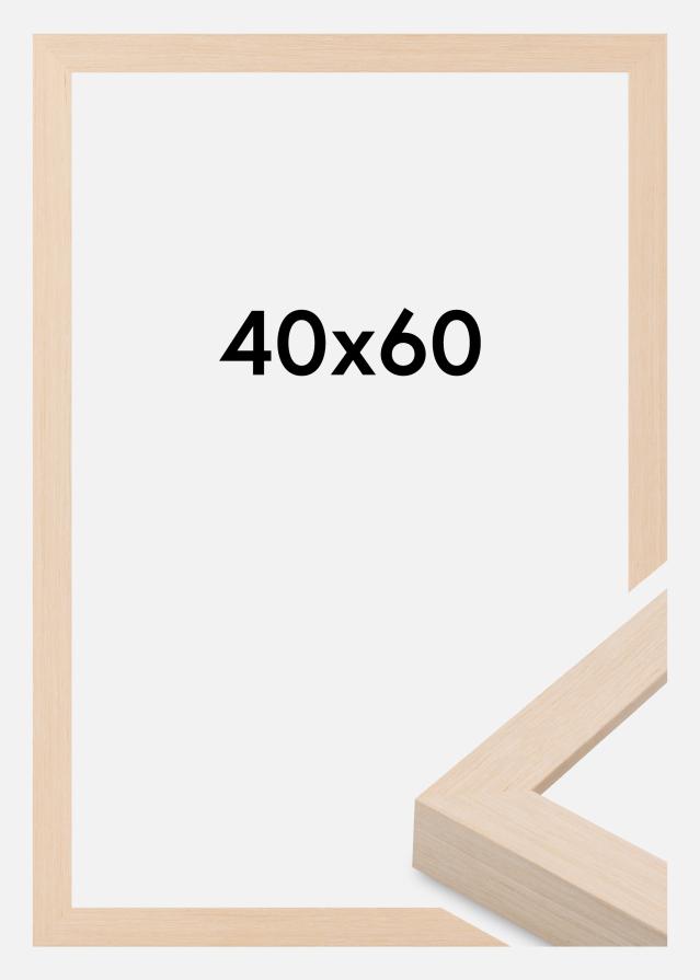 Moldura Cotswold Vidro acrílico Marfim 40x60 cm