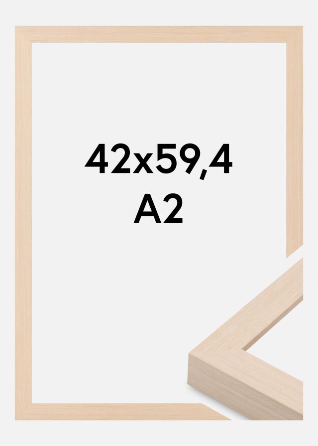 Moldura Cotswold Vidro acrílico Marfim 42x59,4 cm (A2)