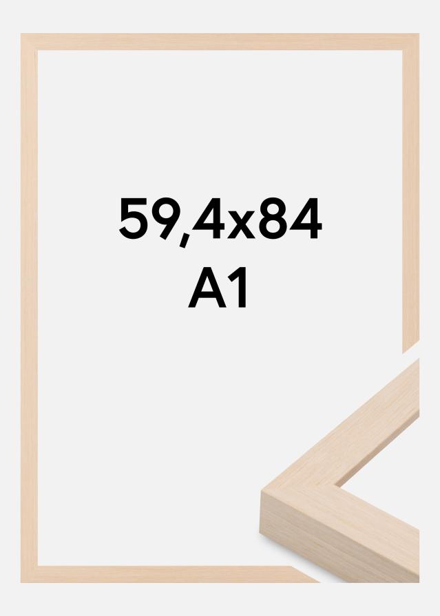 Moldura Cotswold Vidro acrílico Marfim 59,4x84,1 cm (A1)