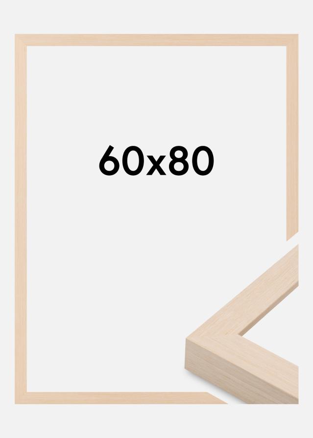 Moldura Cotswold Vidro acrílico Marfim 60x80 cm