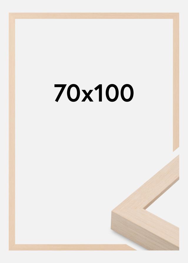 Moldura Cotswold Vidro acrílico Marfim 70x100 cm