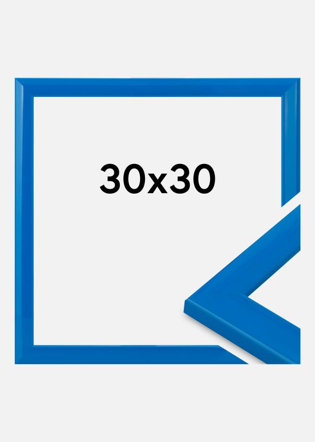 Moldura Dorset Vidro acrílico Azul 30x30 cm